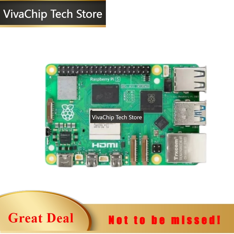 Raspberry Pi 5 8Gb - VivaCTRaspberry Pi 5B 4G/8GB Papan Pengembangan