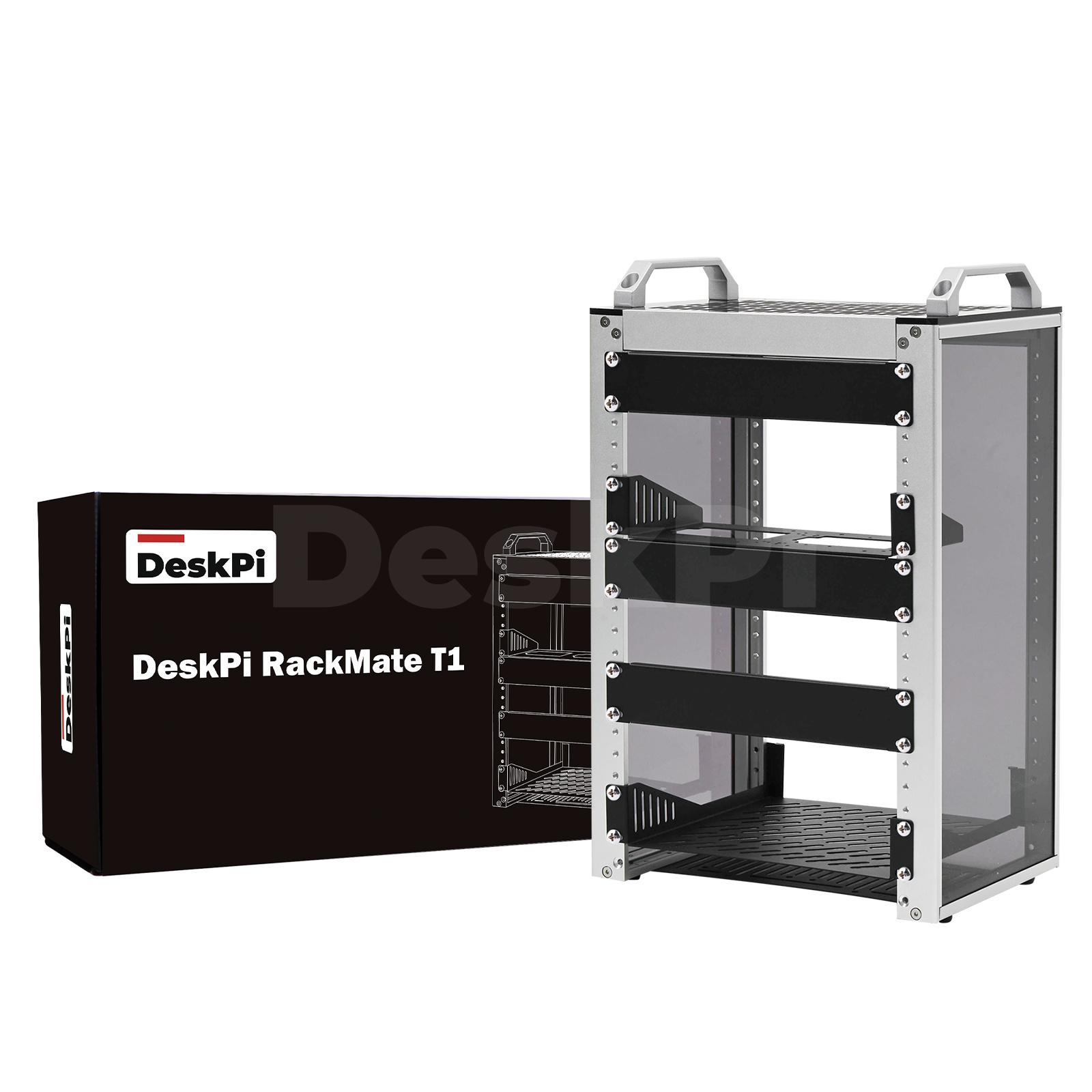 Deskpi Super6C - DeskPi RackMate T1 Rackmount, Kabinet Server