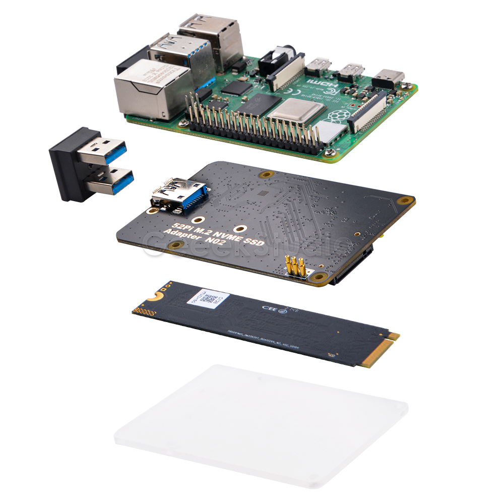 Papan adaptor ekstensi M.2 NVM - Turing Pi 2 ulasan dan harga