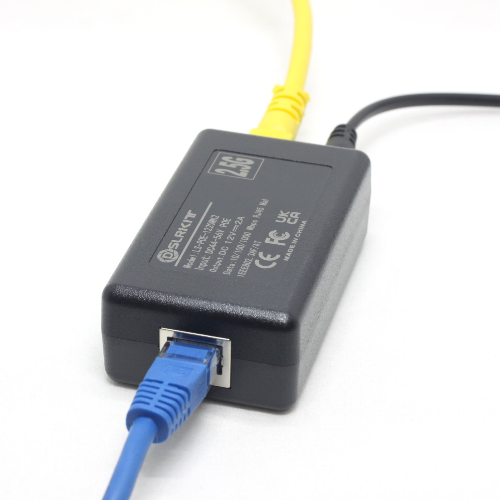 Splitter PoE Aktif Gigabit 2.5 - Active Poe Splitter Gigabit 12V 2A ulasan dan harga