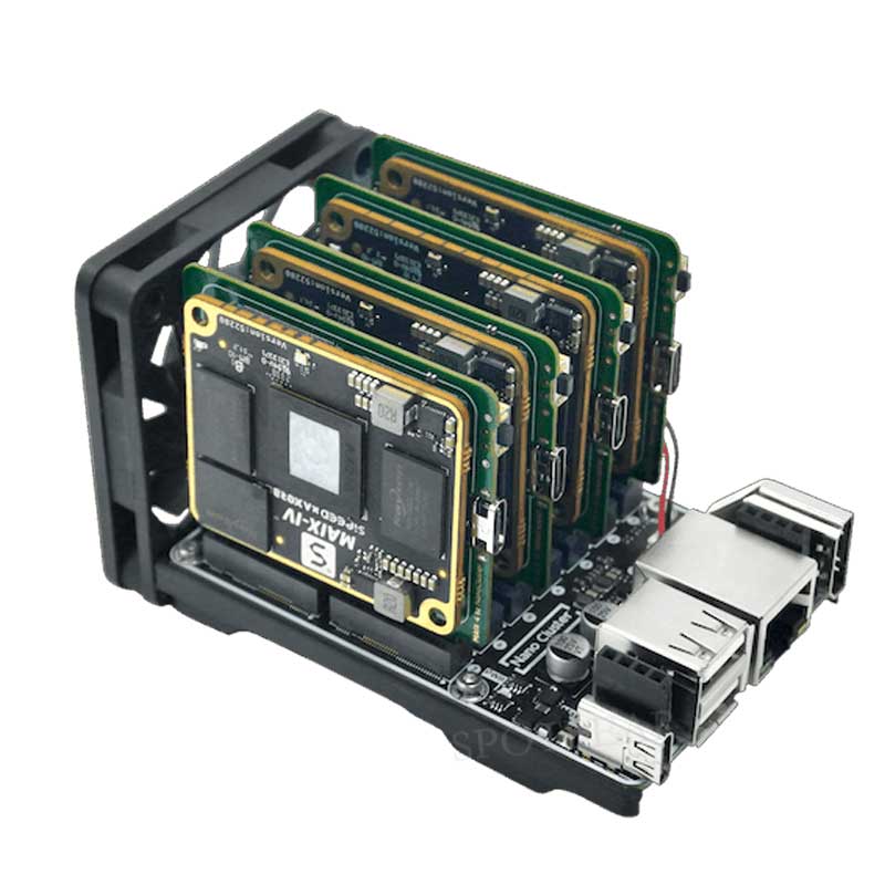 Sipeed NanoCluster Mini Nano C - Deskpi Super6C ulasan dan harga