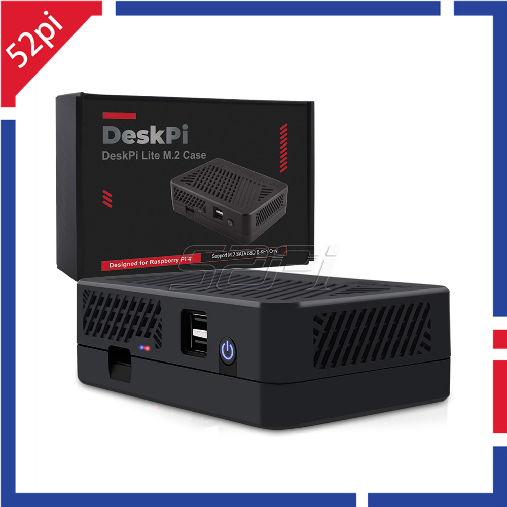 Casing NAS 52Pi DeskPi Lite de - Deskpi Super6C ulasan dan harga