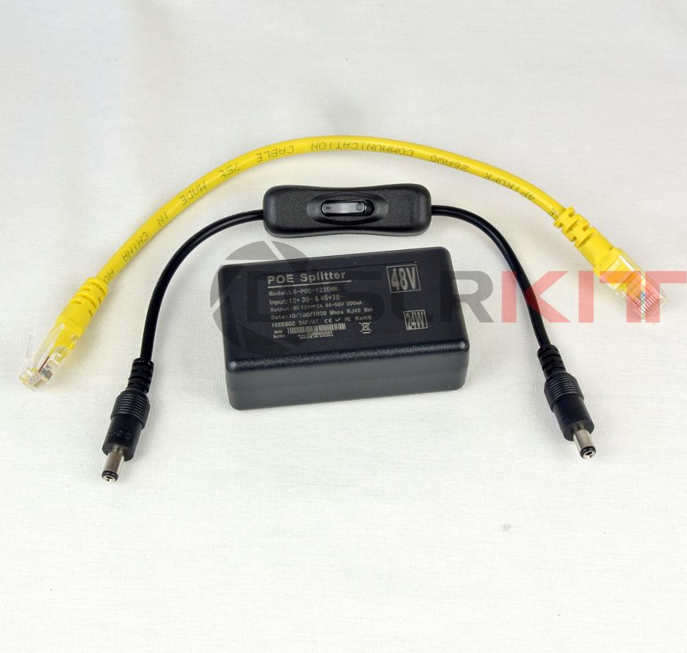 DSLRKIT Gigabit 12V2A Aktif Po - Active Poe Splitter Gigabit 12V 2A ulasan dan harga