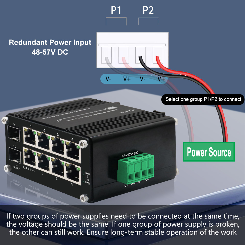 Switch PoE Terkelola 8 Port 10 - Managed Gigabit Poe Switch 8 Port 802.3At ulasan dan harga