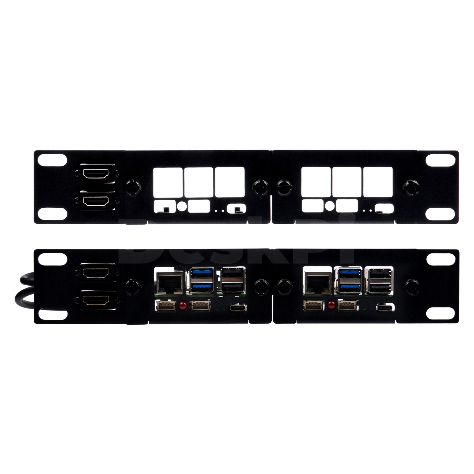 DeskPi Rackmate 10-inci 1U Rak - Deskpi Super6C ulasan dan harga