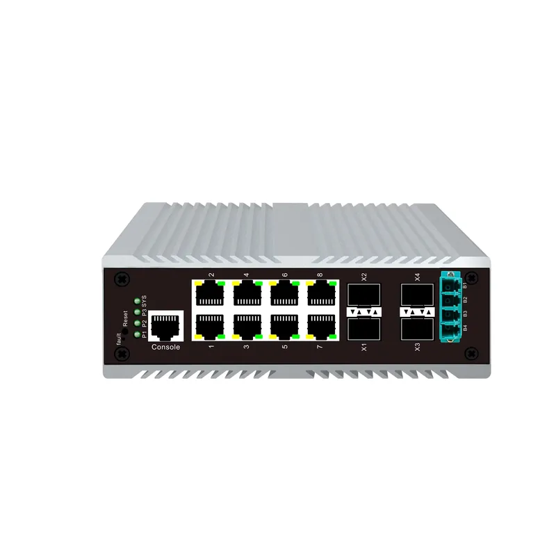 Switch manajemen industri PoE  - Sfp+ 10G Managed Switch 8 Port ulasan dan harga