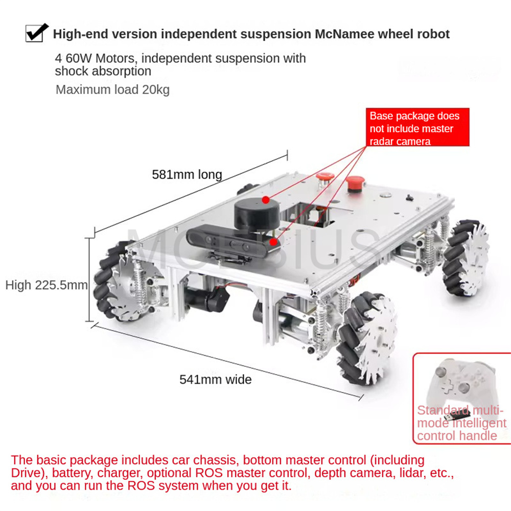 Chassis Mobil Robot Big Load R - Raspberry Pi 5 8Gb ulasan dan harga
