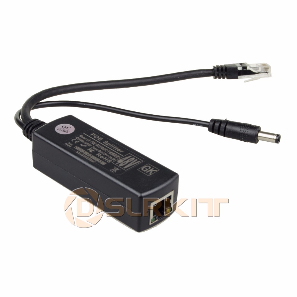 Dslrkit Gigabit Aktif POE Spli - Active Poe Splitter Gigabit 12V 2A ulasan dan harga