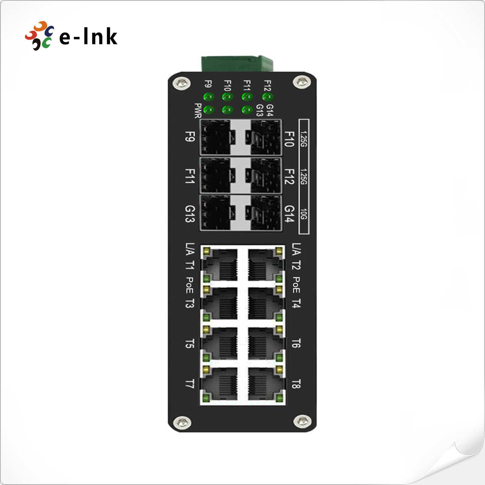 Switch Ethernet Industri Gigab - Managed Gigabit Poe Switch 8 Port 802.3At ulasan dan harga